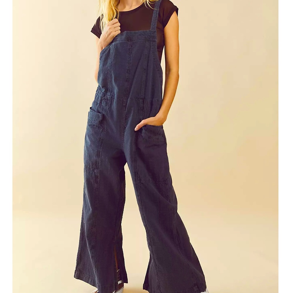 Free People Savannah Overalls NWT